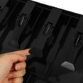 thumbnail image 3 of OUNONA 1Pcs Cash Register For Home Black Currency Tray Management, 3 of 8