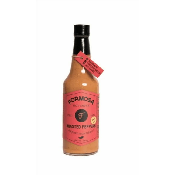 FORMOSA ROASTED PEPPERS HOT SAUCE, 10oz