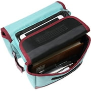 sixthreezero Bicycle Pannier Bag Rear Rack Trunk with Waterproof Front Frame, Double Sided, Phone Holder, Navy