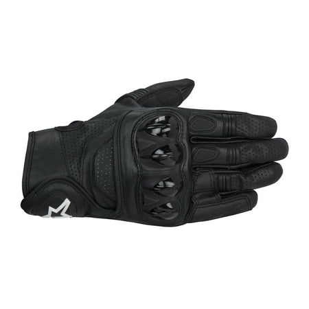 - Alpinestars Celer Leather Motorcycle Gloves Black
