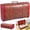Brown, variant on Vintage Wood Prop Suitcase Decorative Retro Photography Prop Luggage Wooden Storage Box Decoration for Travel Storage