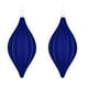 thumbnail image 1 of Bolas de Terciopelo Decorativas Navideñas (Paquete de 2) | Adornos Colgantes de Plástico Flocado para Árbol de Navidad | Bolas Festivas para Escaparates, Decoración Navideña para El Hogar, Centro Com, 1 of 2