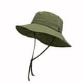 thumbnail image 1 of Sombreros para hombre y mujer, estilo único, color sólido, sombrero de pescador, sombrero de playa, sombrero de poliéster para mujer., 1 of 2