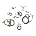 thumbnail image 2 of Kit de reparación de puntas de 9 piezas, piezas de repuesto para anillos de ojo superior, kit de reparación de anillos de línea, guías de caña de, 2 of 9