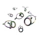 thumbnail image 2 of 9 Uds Kit de reparación de puntas mixtas Kit de reparación de anillos de línea, juego de guía de caña de pescar de acero inoxidable para pesca en el, 2 of 9