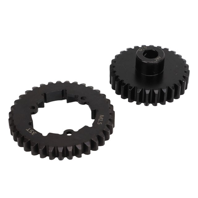 Juego de Piñón de Engranaje Recto RC Acero de Engranaje Recto RC 35T Resistente Al Desgaste para Vehículos 1/5 6S RC ANGGREK Otros