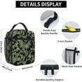 thumbnail image 5 of Lunch Box Men Women Insulated Portable Lunch Tote Cooler Thermal Cute Lunch Bag Tote for Work/Picnic/Office/Hiking, for Dollar Sign Money, 5 of 6