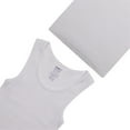 thumbnail image 6 of Buyless Fashion Boys Scoop Neck Tagless Undershirts Soft Cotton Tank Top (6 Pack) 1-2, 6 of 7