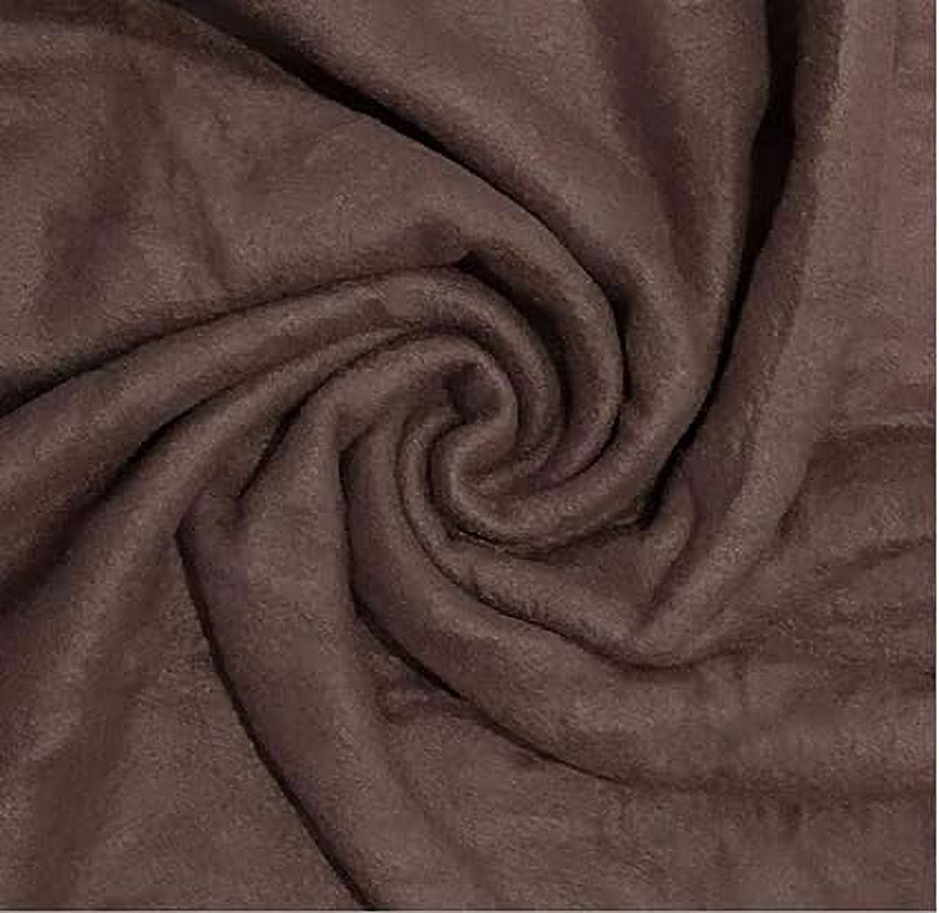 24 Pack of Bulk Wholesale 80"L x 60"W Solid Color Fleece Throw Blankets for Fall, Winter, Spring, Summer, Men, Women, Children, Homeless, Charity Donation Drives in Brown