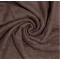 thumbnail image 5 of 24 Pack of Bulk Wholesale 80"L x 60"W Solid Color Fleece Throw Blankets for Fall, Winter, Spring, Summer, Men, Women, Children, Homeless, Charity Donation Drives in Brown, 5 of 9