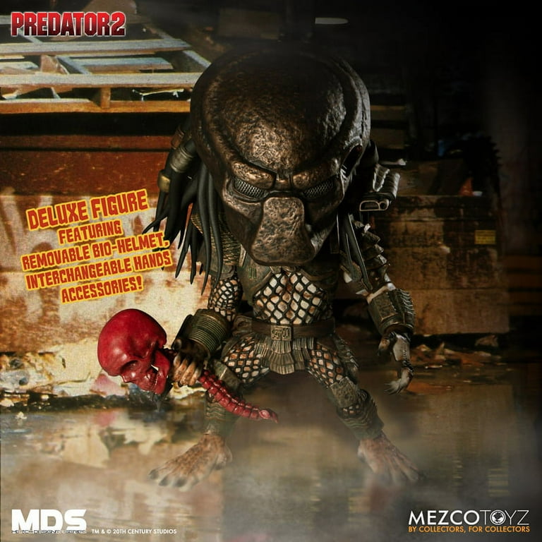 Free Shipping! Predator 2: Deluxe City Hunter Figure