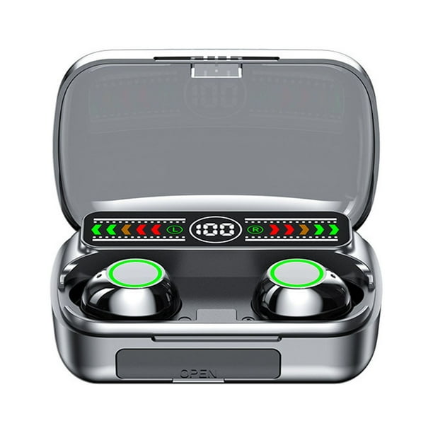 Pisexur Electronics para hombres M100 Auriculares inalámbricos Bluetooth con pantalla digital 5.3 Auriculares de alta tecnología sin oídos Auriculares de conducción ósea de largo alcance Electrónica