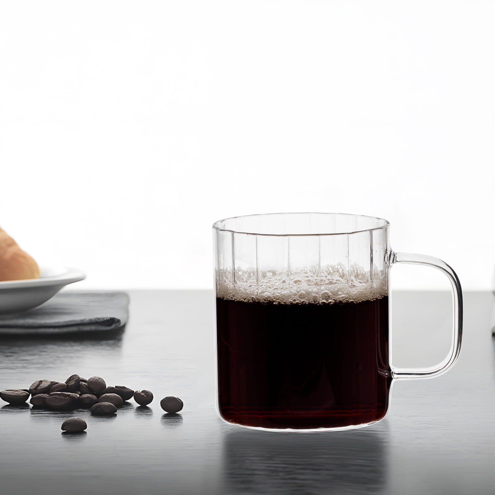 Mainstays Tasse en verre Rib 18oz