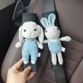 thumbnail image 3 of Almohadilla para el hombro para cinturón de seguridad de coche con forma de conejo de peluche, funda suave para cinturón de seguridad de bebé y niño, accesorio interior para cinturón de seguridad de c, 3 of 5