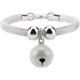 thumbnail image 2 of Collar de gato ajustable para mascotas de estilo japonés, corbata de gatito hecha a mano, collar de nailon, accesorios de aseo, suministros para mascotas con cadena de extensión de campana (, 2 of 5
