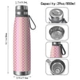 thumbnail image 3 of Modern 29oz Stainless Steel Insulated Thermos with Tea Filter, 360° Printed Travel Bottle, Leakproof BPA-Free Flask with Anti-Slip Base, 304 Inner & 201 Outer, Vacuum Cup, 3 of 6