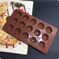 thumbnail image 3 of Bearachild Molde de silicona para pasteles DIY, molde para hornear pasteles, Scone Pans, herramientas, molde para pasteles, horno, pan, Pizza, utensilios Herramientas y accesorios para hornear Bearachild JJ16754-00, 3 of 6