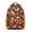 Orange-15, variant on Abstract Dog Art Ergonomic Backpack - Waterproof & Versatile for Commuters