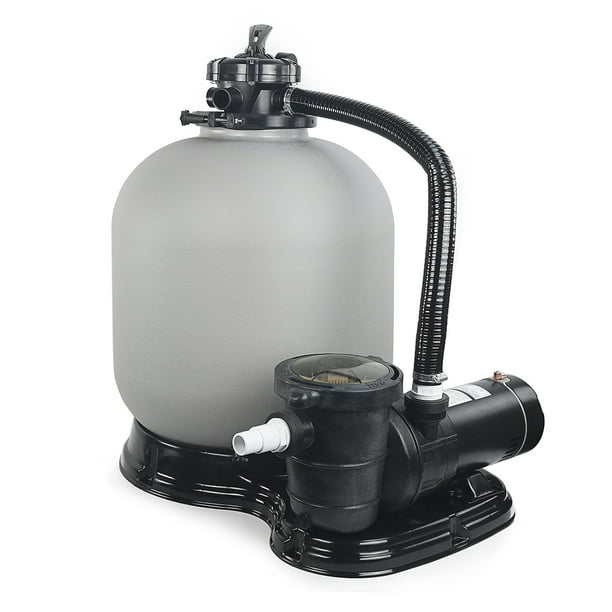 XtremepowerUS 19 inch Swimming Pool Sand Filter and 1.5hp Pump System Combo Kit Swimming Pool