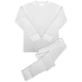 thumbnail image 1 of BASICO Men's 2pc Long John Thermal Underwear Set 100% Cotton (Single), 1 of 6