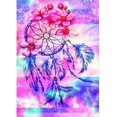 thumbnail image 1 of Kits completos de pintura de diamante 5D, manualidades con diamantes de imitación, decoración de la pared del hogar, atrapasueños de rosas, 1 of 4
