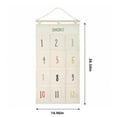 thumbnail image 2 of Multifunctional Hanging Storage Organizer Pouch - 72x38cm Wall Door Mount Fabric Organizer with Multiple Pockets for Bathroom Kitchen Dorm Closet, 2 of 6