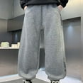 thumbnail image 6 of Boys Pants Jogger With Elastic Cuffs Stylish Athletic Sweatpants Casual Trousers, 6 of 8