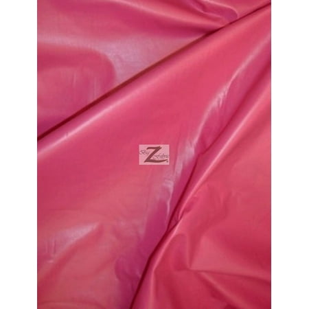 Solid Two Way Stretch Spandex Costume Dance Vinyl Fabric / Fuchsia / Sold By The Yard