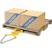 Global Industrial Pallet & Container Grabber with Pallet & Skid Puller - Orange - Capacity 5000 lbs
