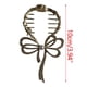 thumbnail image 2 of Pisexur Belleza Maquillaje Hebilla de cola de caballo con lazo, pinza para el cabello, adorno de tarjeta para el cabello, accesorios para el cabello, horquilla con sensaciópara mujeres y hombres, 2 of 2
