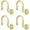 Gold, variant on PPKVUFD 1Pc Gold Shower Curtain Hooks, Shower Curtain Rings Rustproof Metal Round Decorative Shower Hooks Rings for Bathroom Shower Rods Curtains, Modern Decorative Shower Curtain Hangers