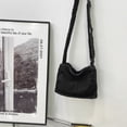 thumbnail image 4 of Bolso bandolera de lona de mano femenino literario informal Correa ajustable para viajes, 4 of 5