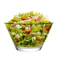 thumbnail image 1 of Bangcool Bol à Salade Créatif Transparent Simple Réutilisable Bol en Verre Multi-Usage Bol à Mélanger, 1 of 10
