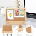 thumbnail image 2 of 1 Set of Office Bulletin Board Reusable Frame Board Small Message Board Frame Board Display Bulletin Board, 2 of 9