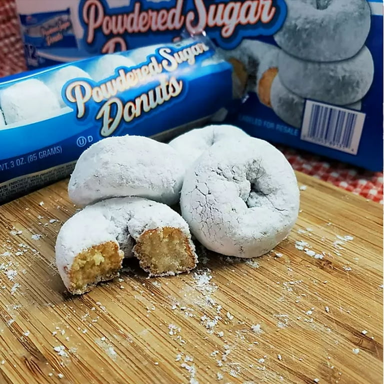 PACK 2| Duchess Mini Powdered Sugar Donuts, 3 oz., 24 pk with