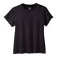 thumbnail image 4 of PLAYERA BROOKS MUJER LUXE SHORT SLEEVE NEGRO RUNNING negro 00M, 4 of 4