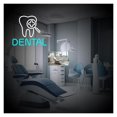 thumbnail image 2 of Letrero De Neón Dental Con Luz LED Regulable, Ideal Para Clínicas Dentales, Oficinas Y Negocios. Decoración De Pared. Lámpara Iluminada 37cmx32.5cm, 2 of 6