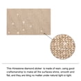 thumbnail image 3 of Unique Bargains Bling Rhinestone Sheet Self Adhesive Sticker 15.75 x 9.44 Inch DIY Car Decoration Sticker Beige, 3 of 6