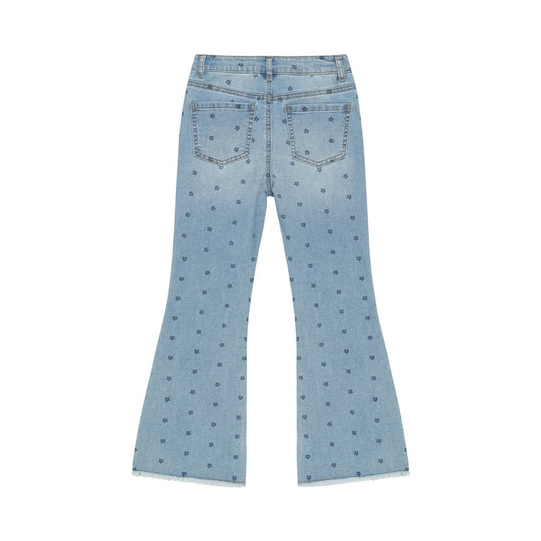Derek Heart Big Girls Printed Flare Jean, Sizes 7-16 Derek Heart Big Girls Printed Flare Jean, Sizes 7-16