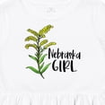 thumbnail image 4 of Inktastic Nebraska Girl Goldenrod Flower Girls Toddler Dress, 4 of 5