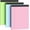Colored 3, variant on Small Legal Pads 5x8 Notepad, 6 Pack Note Pads 5x8 College Ruled Writing Pads Yellow Legal Note Pads for Work, Micro Perforated Lined Paper 5 x 8 Note Pads 30 Sheets/Pad College Ruled Pads of Paper