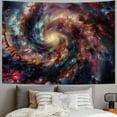 thumbnail image 2 of Orinice Spiral Galaxy Star Tapestry Wall Hanging Unique Style for Home Decor Art Living Room Bedroom Dorm Apartment Farmhouse 50x40inch, 2 of 6