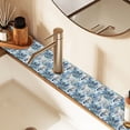 thumbnail image 2 of Yayeee Faucet Mat for Kitchen Sink 14.7" Diatomite Long Splash Guard Pad, White Tiger Pattern, 2 of 7