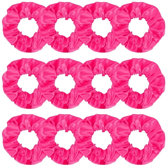 Scrunchies - Neon & Hot Pink Hair Bands & Ties