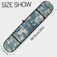 thumbnail image 3 of Yayeee Double Oven Mitt Kitchen Heat Resistant Baking 35" x7" Quilted Glove, Green Flourishing Garden, 3 of 6