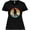 AB-Black, variant on Hockey Player Retro Sunset Women's Plus Size T-Shirt