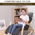thumbnail image 6 of golytefs 4 Inches Recliner Foot Cushion Memory Foam Leg Rest Bolster for Bed Sofa (Gray), 6 of 9