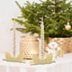 thumbnail image 5 of Christmas Bow Ceramic Candle Holders Unique Home Decor Ornaments Stylish Scented Candle Stand, 5 of 6