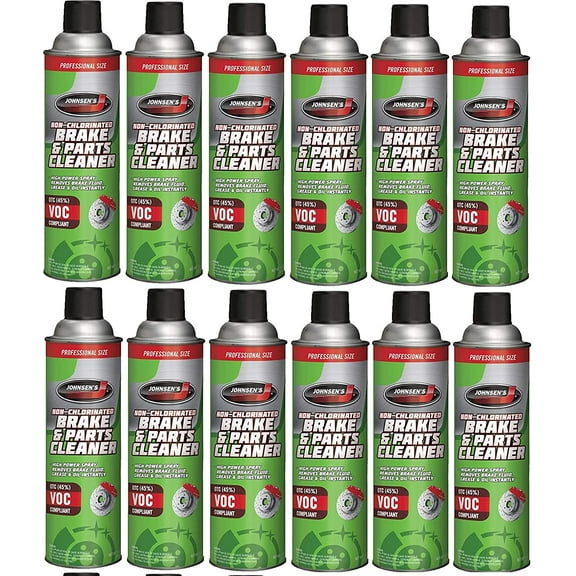 INC. Johnsens - 2417 Brake & Parts Cleaner - 14 OZ OTC Compliant (12)