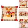 thumbnail image 2 of Oreiller de Noël à la Mode Coloré Santa Claus Elk Snowman Canapé Coussin Coussin Jouet, 2 of 6